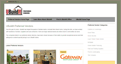 Desktop Screenshot of preferredvendors.ubuildit.com